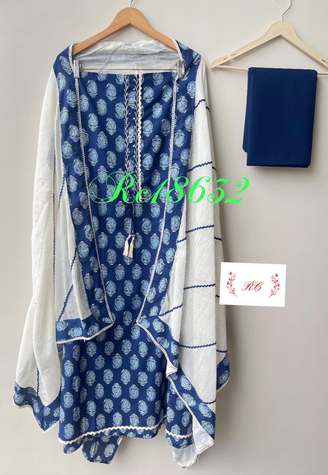 Cotton Printed Unstitched Ladies Suit RC-18632 – view 2