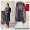 Cotton unstitched ladies suit Rc18959