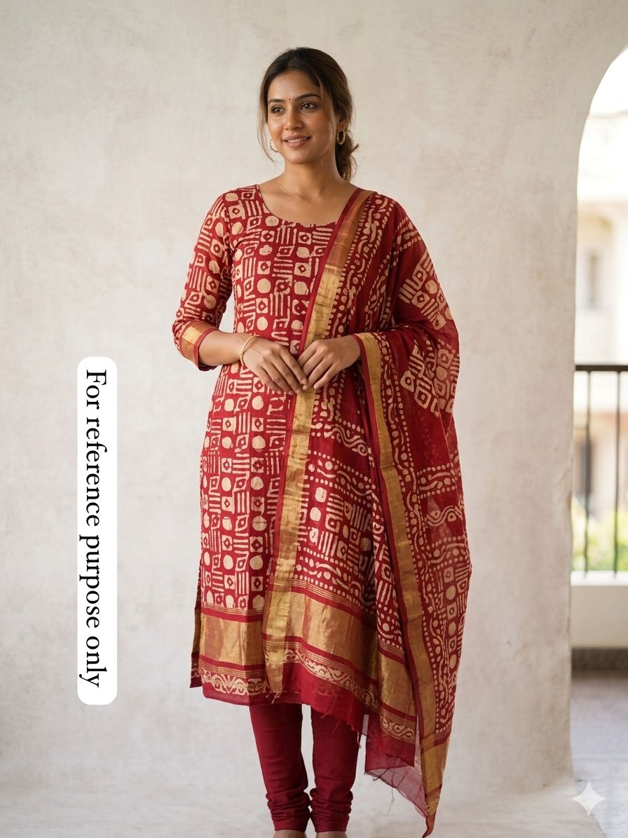 Banarasi Cotton Printed Ladies Unstitched Suit RC-18720 (a) – view 6