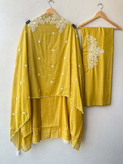 Mul chanderi unstitched ladies suit Rc19094