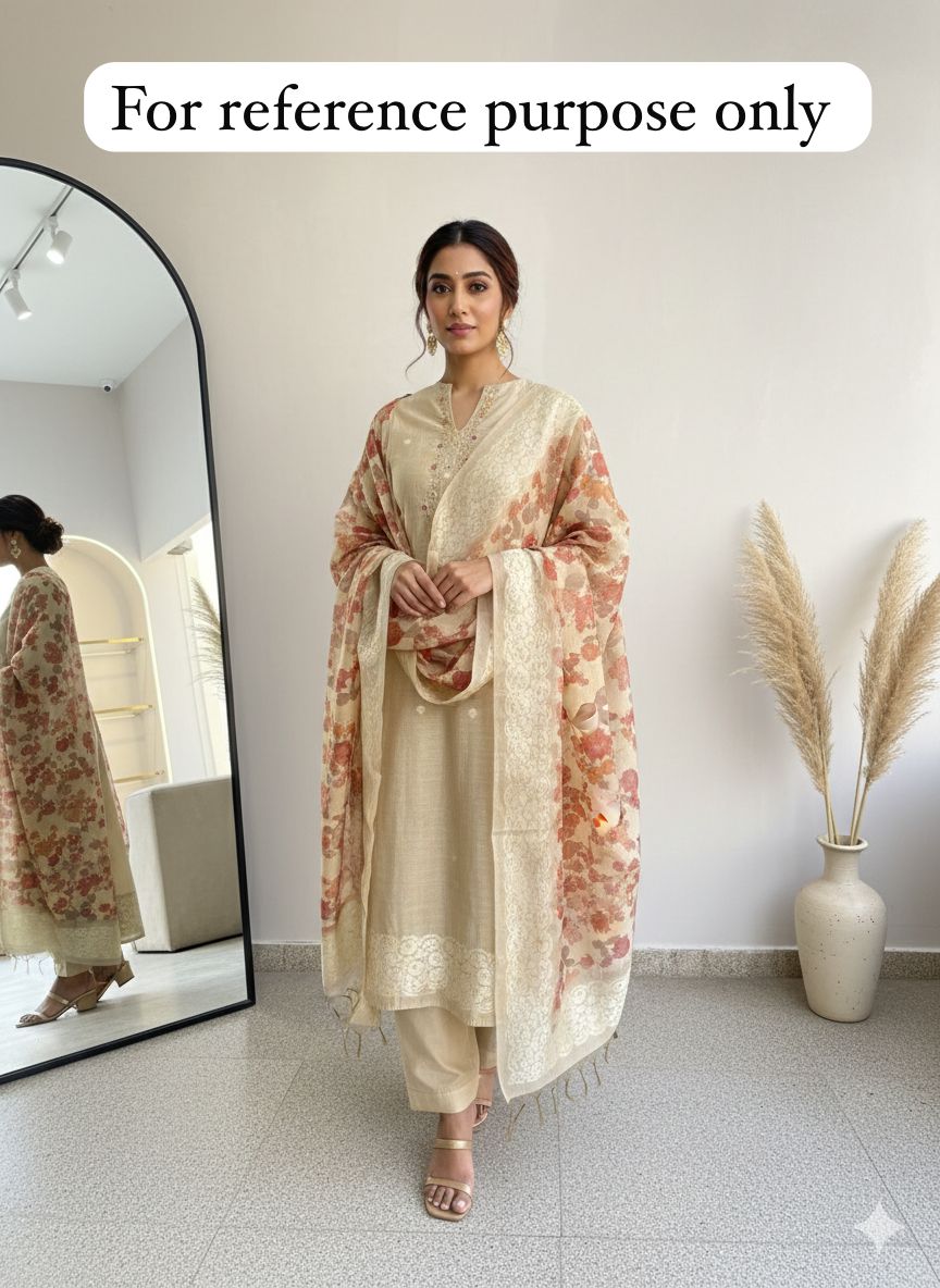 Mul Chanderi Unstitched Ladies Suit RC-18450 (a) – view 5