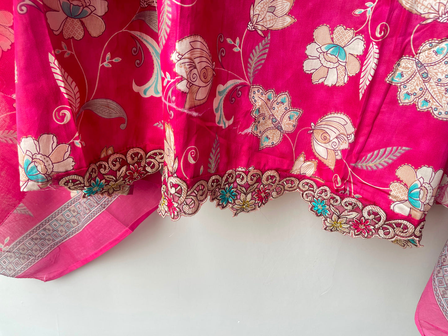Cotton printed unstitched ladies suit Rc19250
