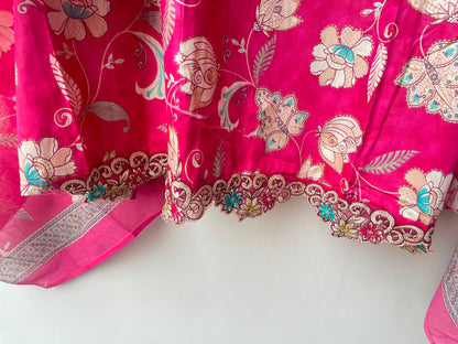 Cotton printed unstitched ladies suit Rc19250