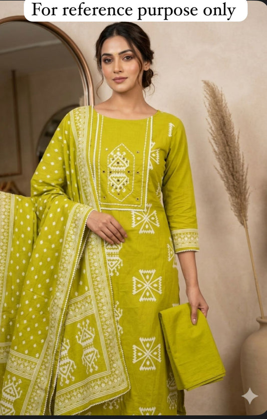 Cotton printed unstitched ladies suit Rc18502 (b)