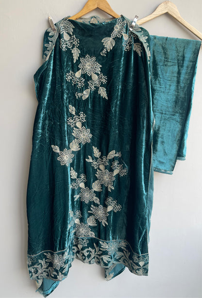 Micra velvet unstitched ladies suit Rc18888 (a)