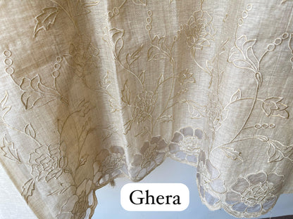 Khadi linen unstitched ladies suit Rc18760