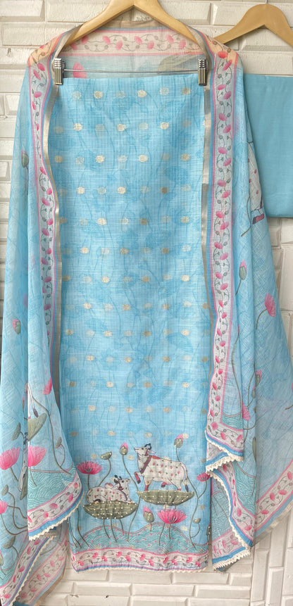Kota doriya unstitched ladies suit Rc17438 (b)