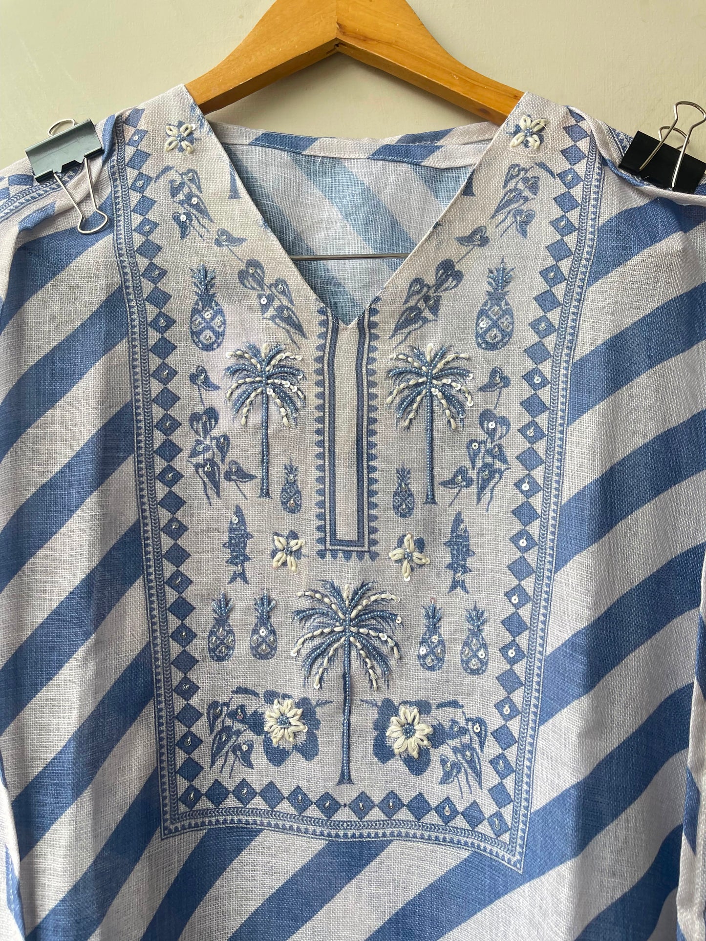 Linen printed unstitched ladies suit Rc19078