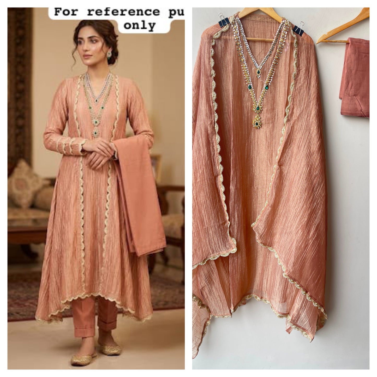 Crushed shimmer tissue ladies unstitched suit Rc19249 (a)