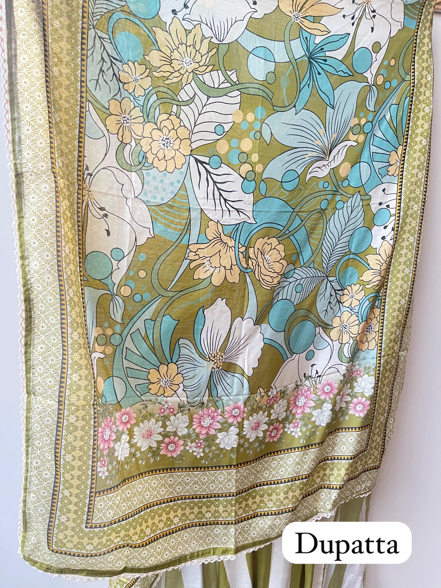 Muslin Silk Printed Unstitched Ladies Suit RC-18867 – view 4