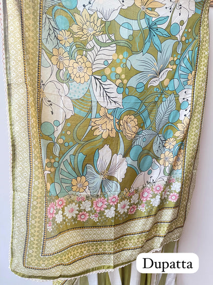 Muslin Silk Printed Unstitched Ladies Suit RC-18867 – view 4