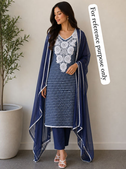 Cotton printed unstitched ladies suit Rc18830