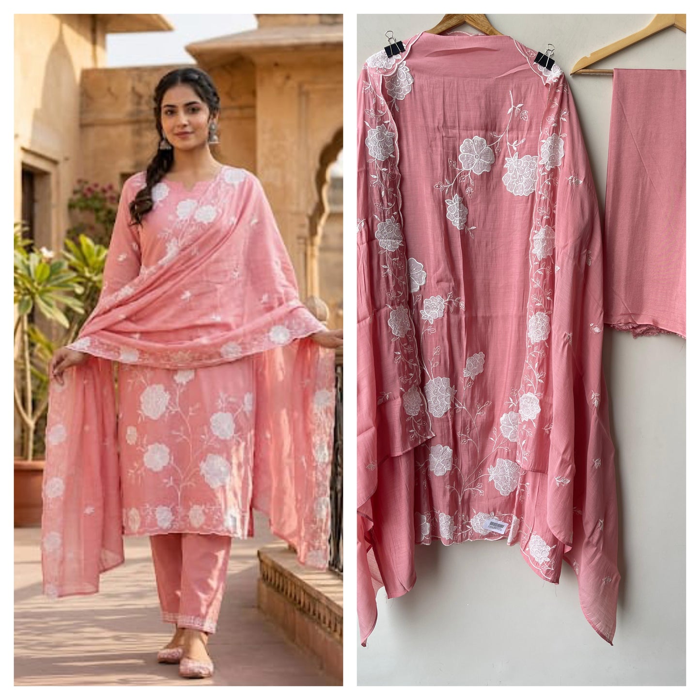 Mul chanderi unstitched ladies suit Rc19326 (b)