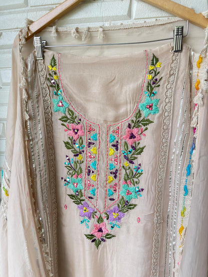 Organza unstitched ladies suit Rc17292 (b)