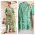 Pure Mul Chanderi Unstitched Suit with Crotia Embroidery RC-19003(A)