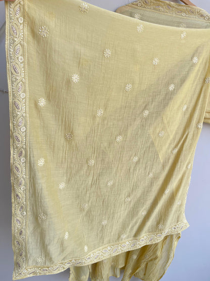 Pure mul chanderi ladies unstitched suit Rc18496