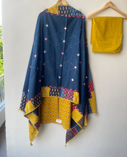 Cotton printed unstitched ladies suit Rc18971