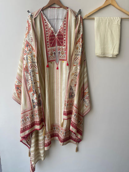 Muslin Printed Unstitched Ladies Suit RC-18754 – view 7