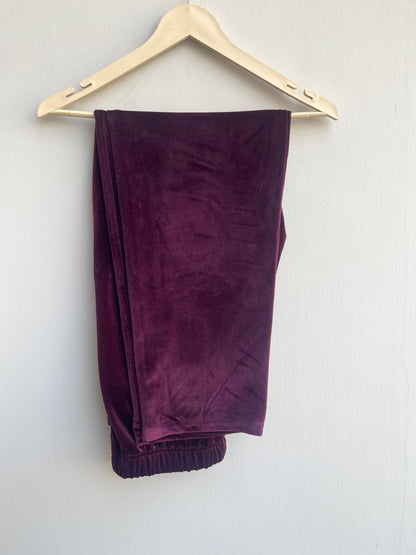 Readymade velvet ladies winter suit Rc18824