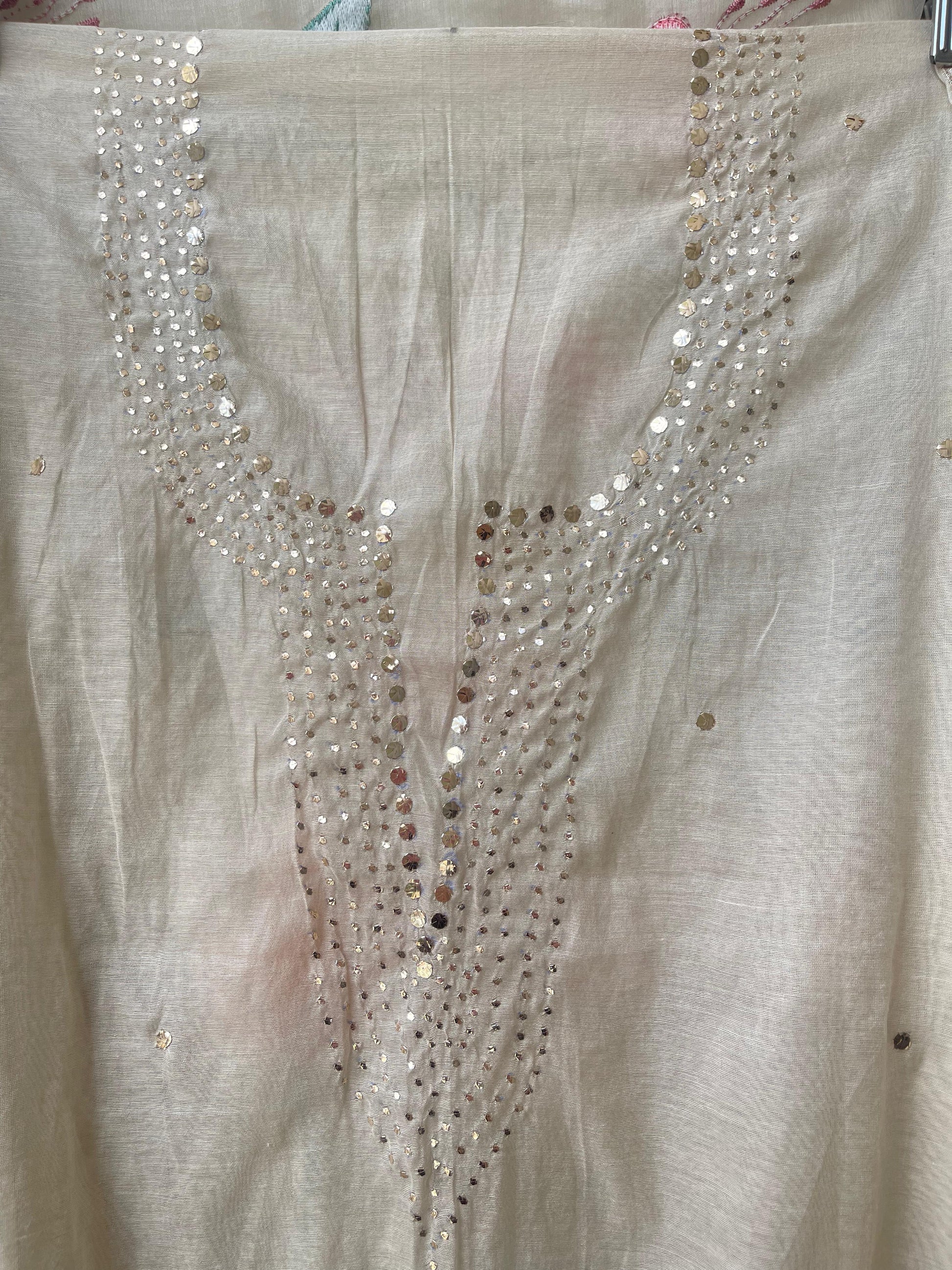 Mul Chanderi Unstitched Ladies Suit RC-18634 – view 8