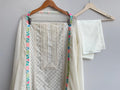 Banarasi Self Mul Chanderi Unstitched Ladies Suit RC-18586