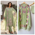 Mul chanderi unstitched ladies suit Rc18992