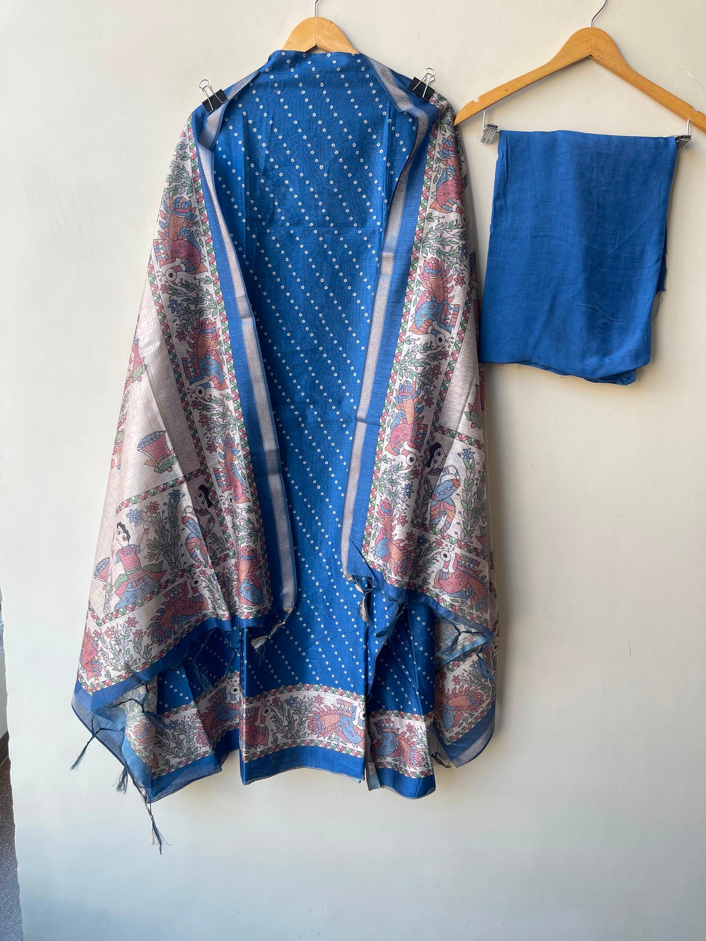 Mul chanderi maheshwari printed ladies unstitched suit Rc19251
