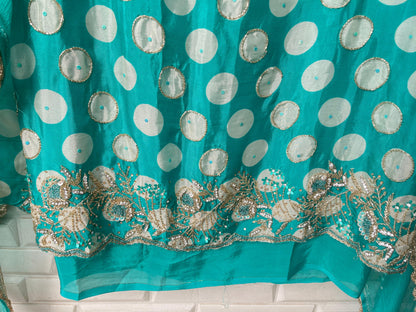 Organza unstitched ladies suit Rc17542 (b)