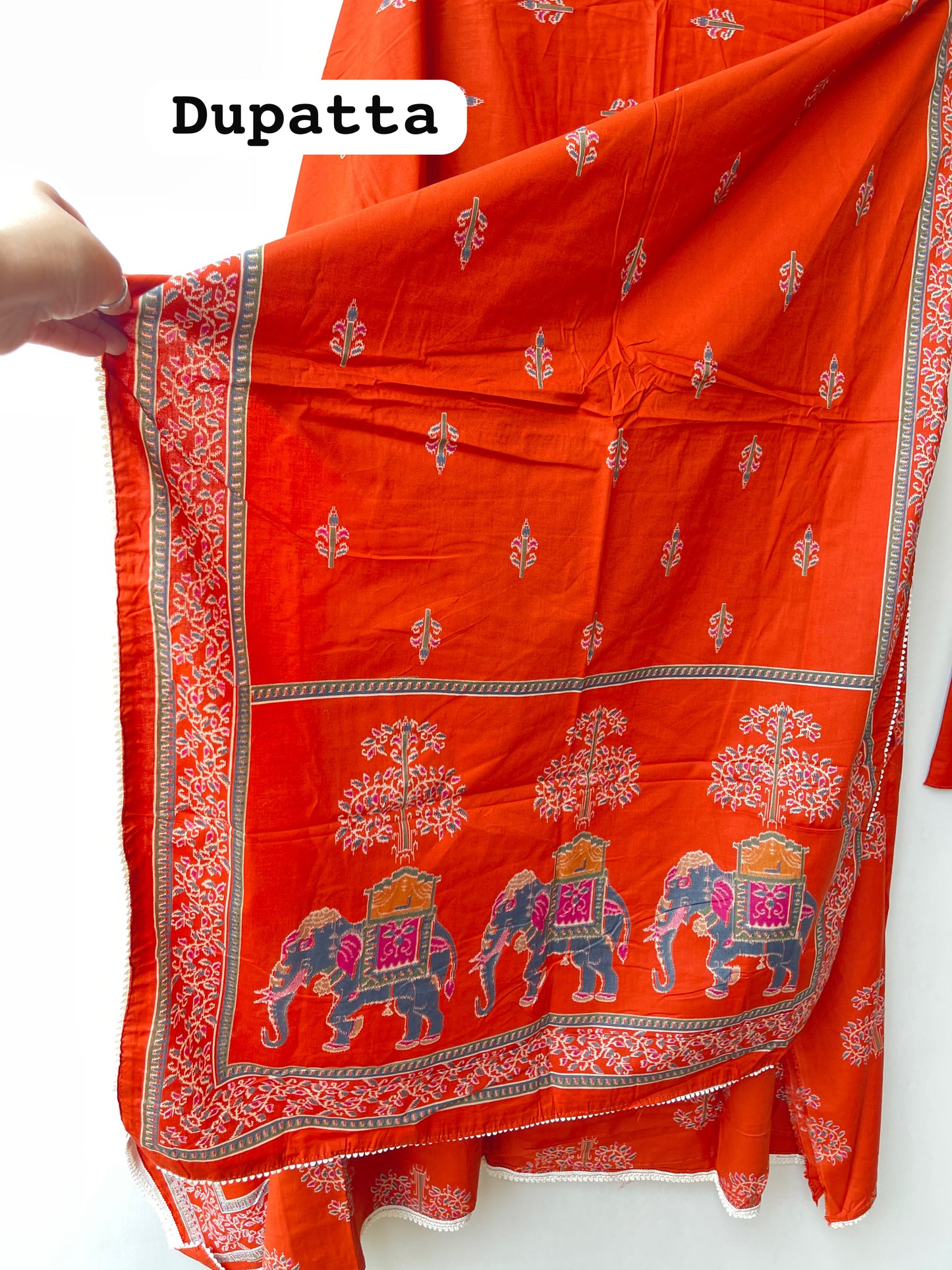Cotton printed unstitched ladies suit Rc19306 (a)