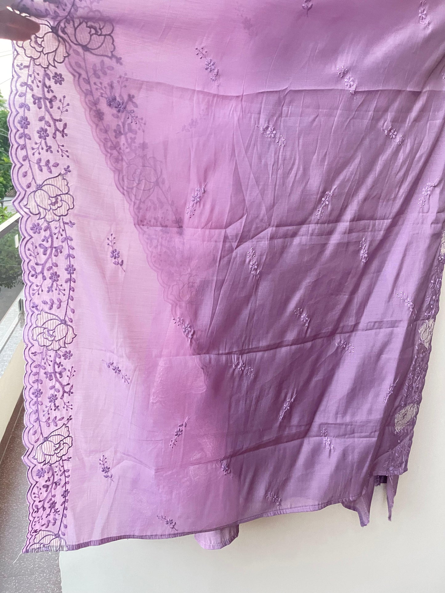 Mul chanderi unstitched ladies suit Rc18915