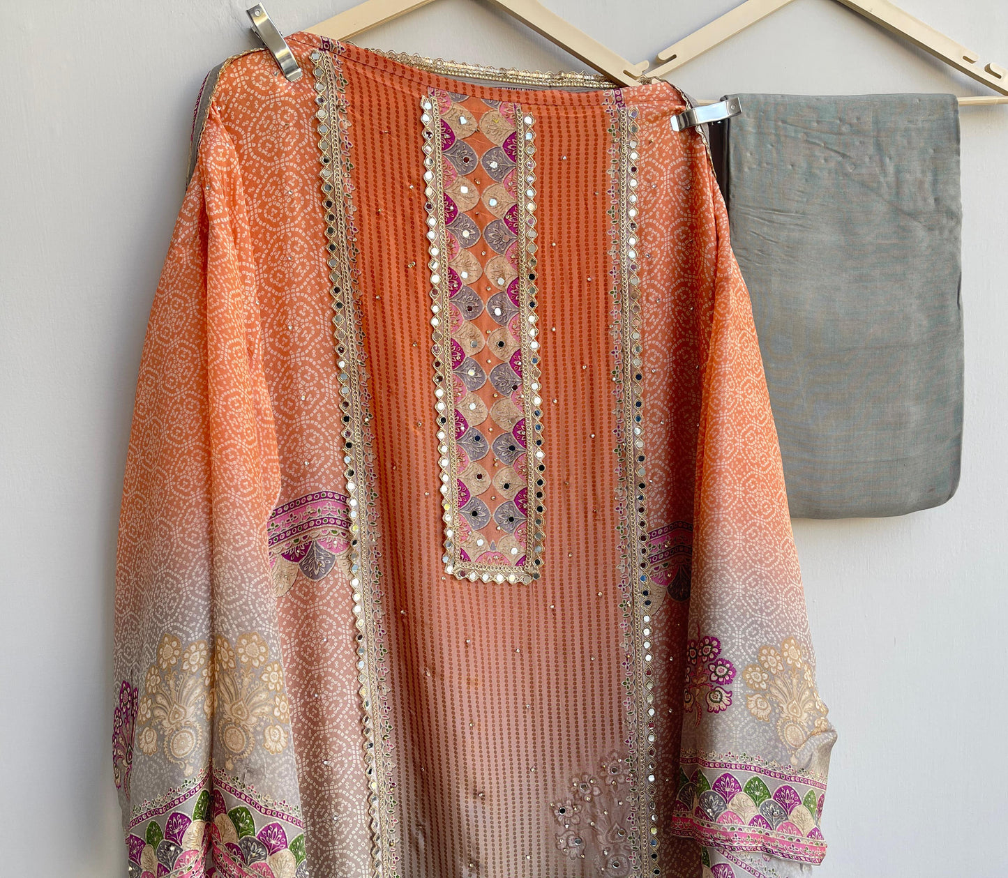 Shimmer silk unstitched ladies suit Rc17922 (b)