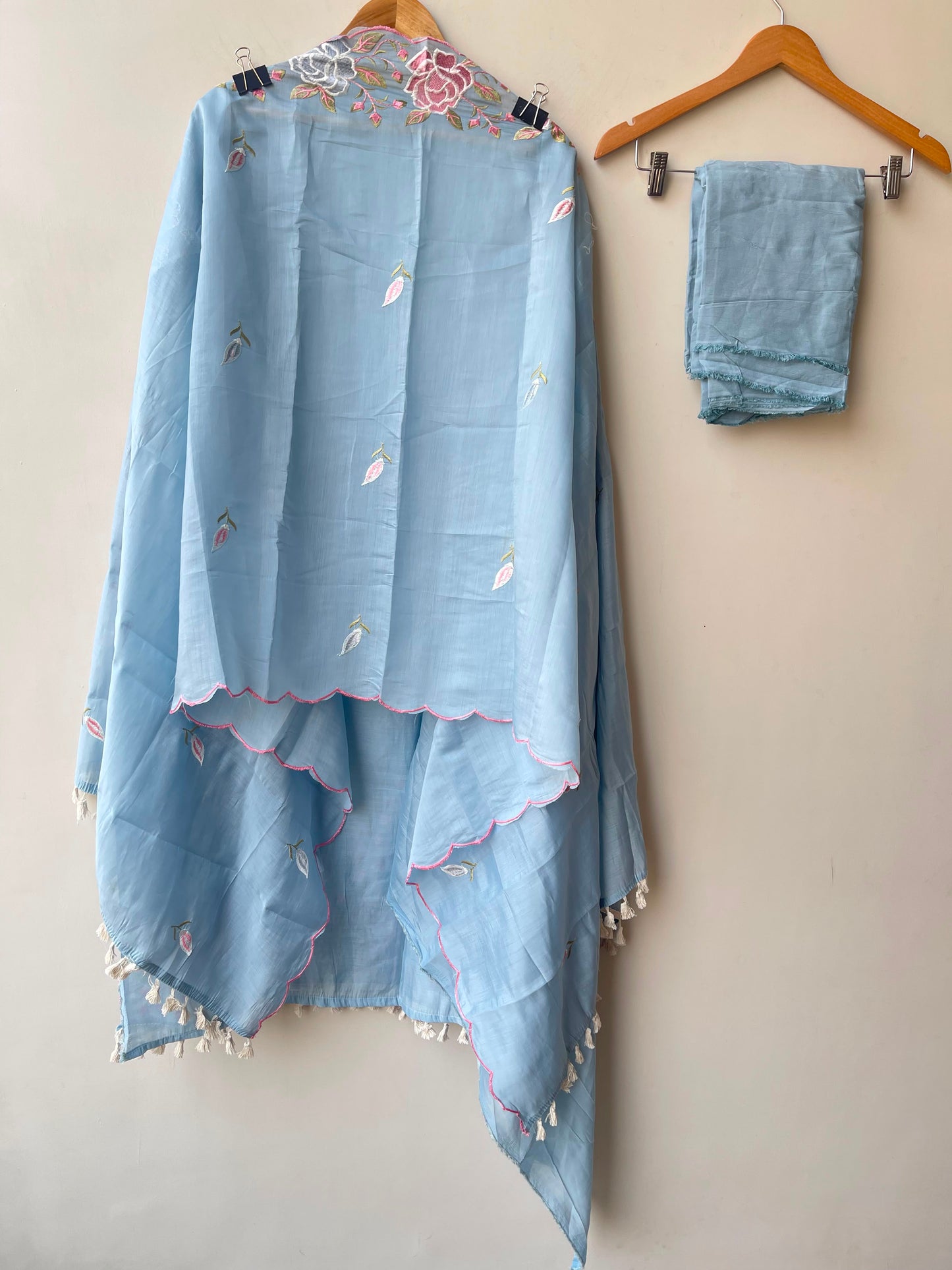 Mul chanderi unstitched ladies suit Rc19010