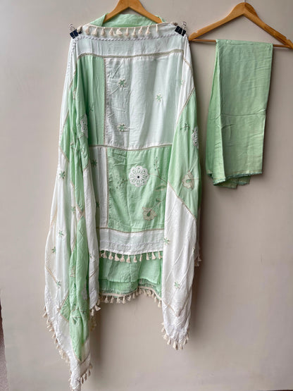 Mul chanderi unstitched ladies suit Rc19130 (a)