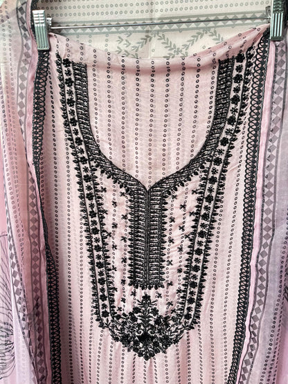 Organza unstitched ladies suit Rc17515  (a)