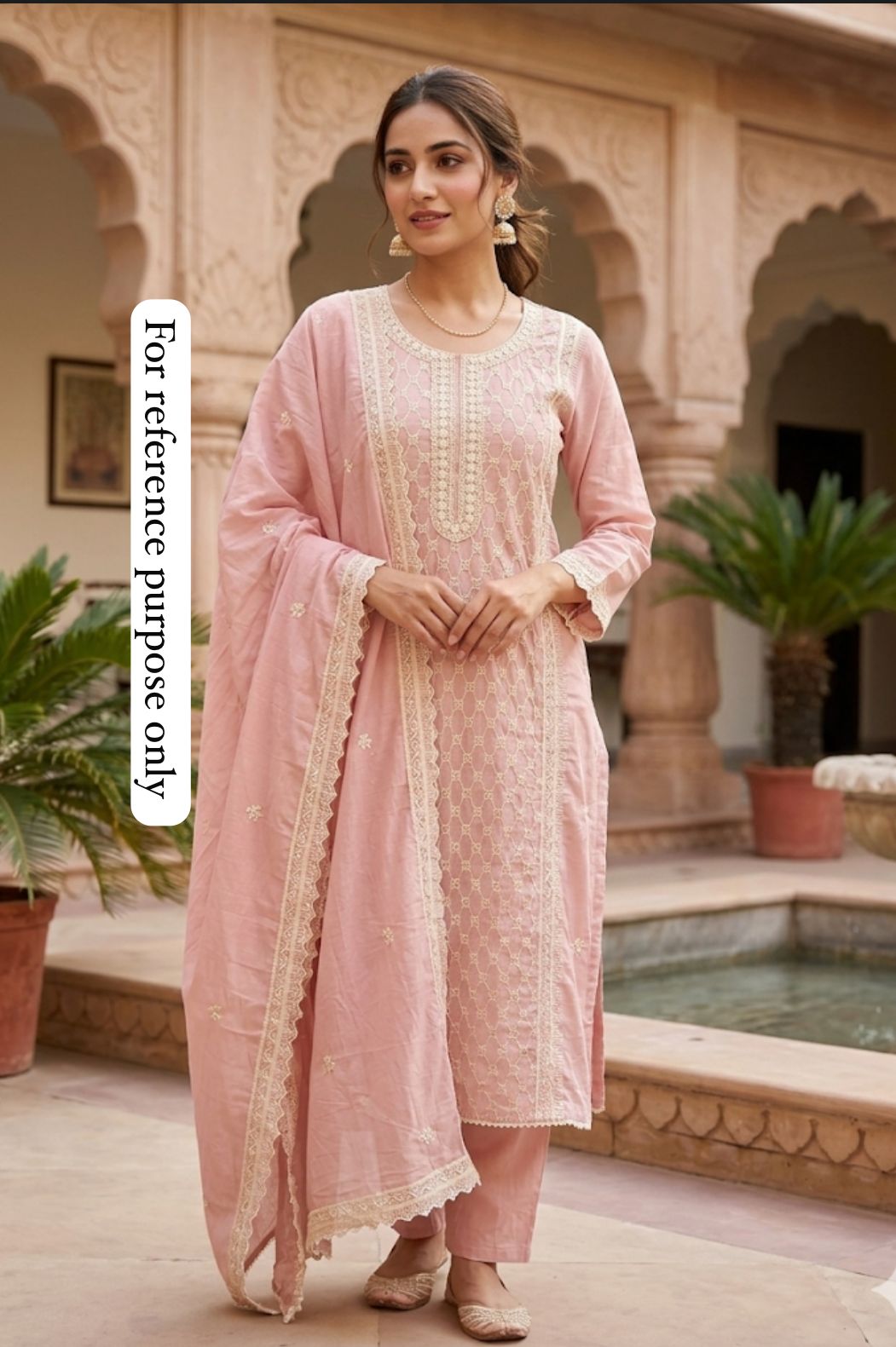 Mul chanderi unstitched ladies suit Rc18834