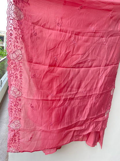 Mul chanderi unstitched ladies suit Rc18922