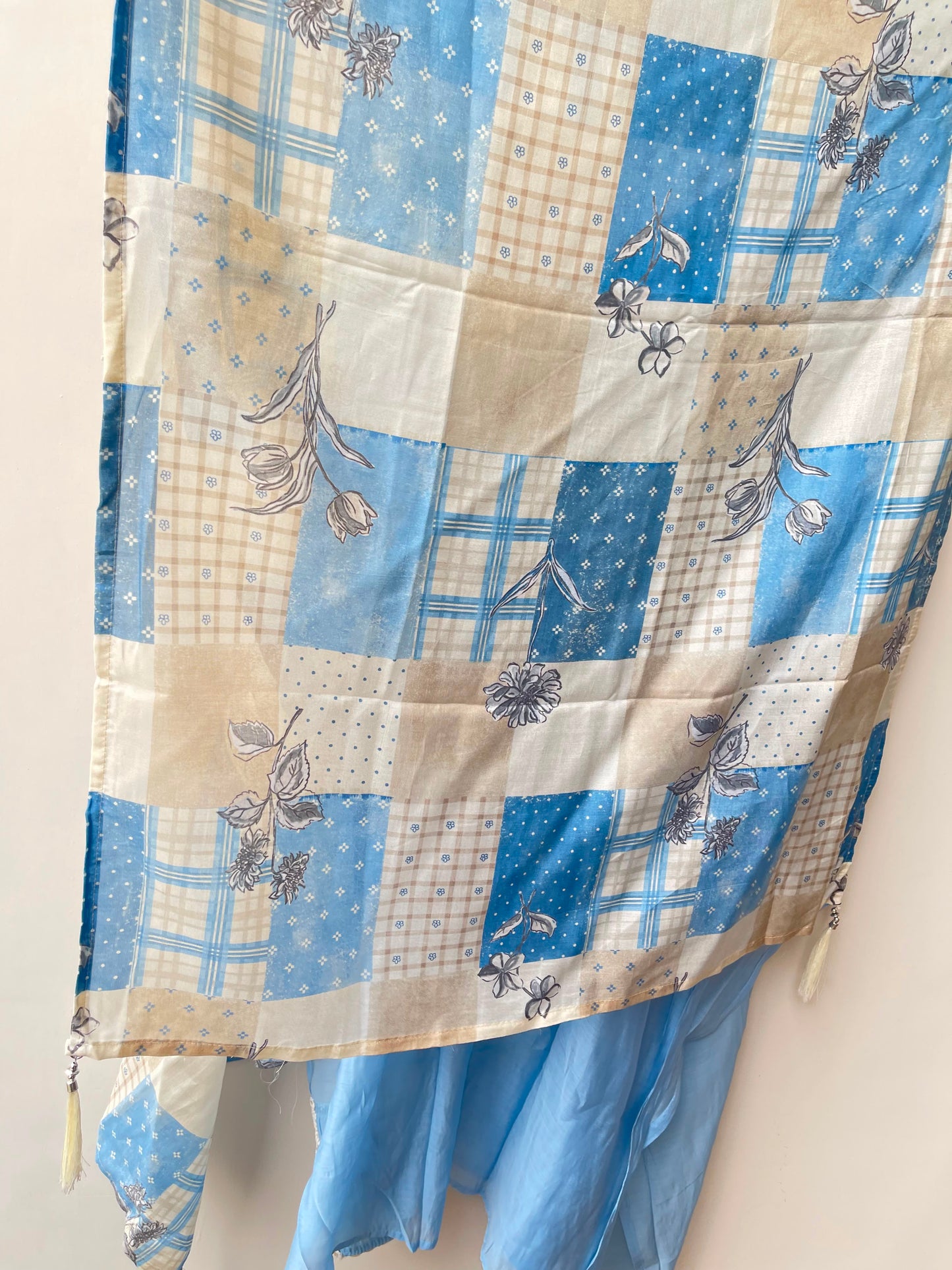 Mul chanderi unstitched ladies suit Rc18988