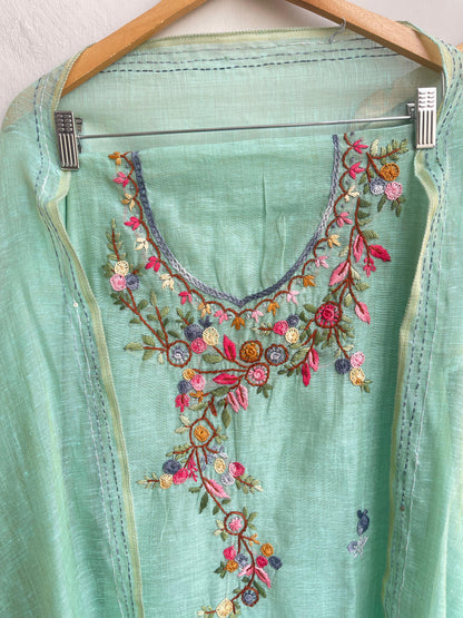 Khaadi mul chanderi ladies unstitched suit Rc18526 (b)