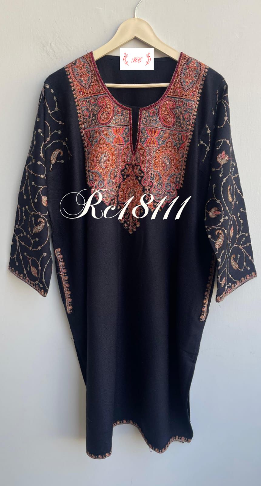 Kashmiri kadai pheron readymade ladies kurta Rc18111