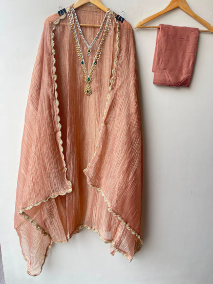 Crushed shimmer tissue ladies unstitched suit Rc19249 (a)
