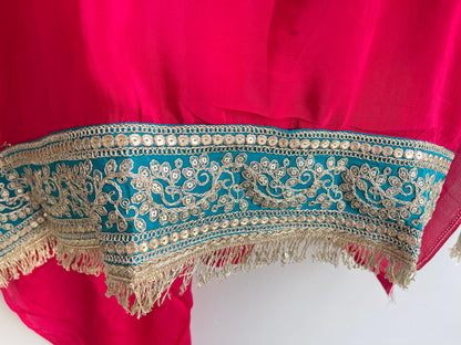 Silk fabric unstitched ladies suit Rc17931 (b)