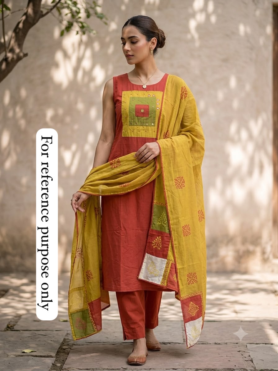 Cotton unstitched ladies suit Rc19001 (b)