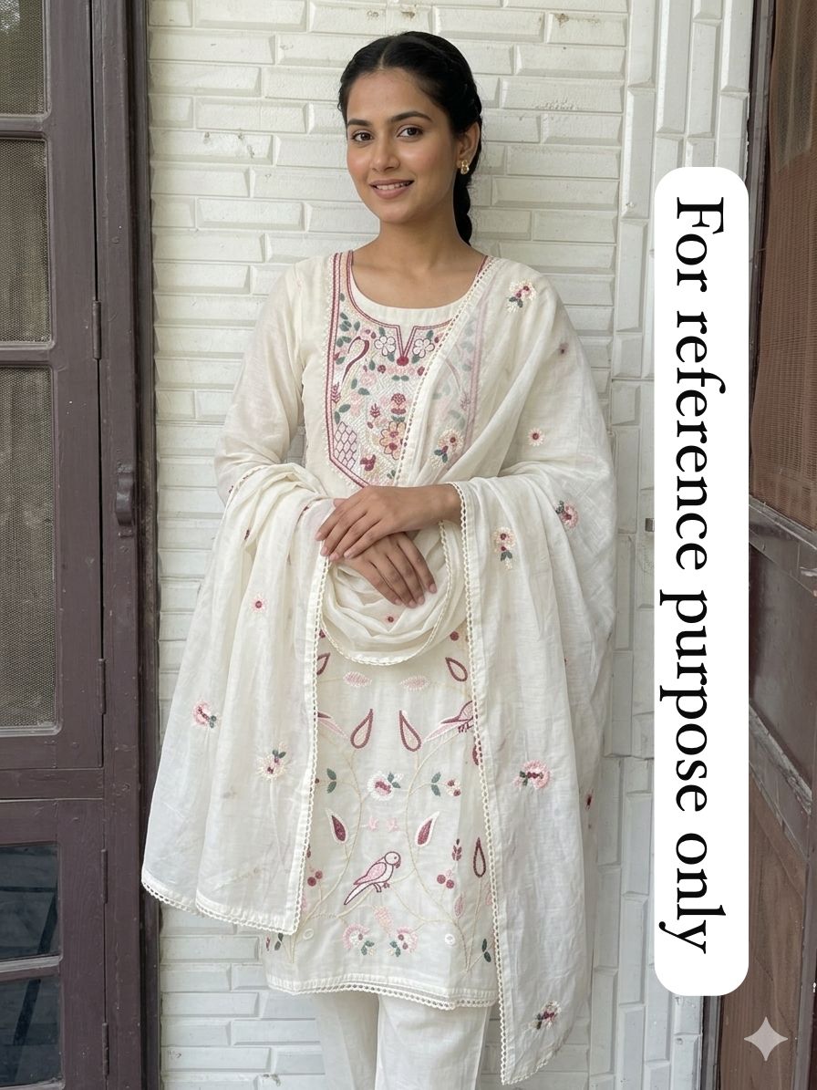Mul Chanderi Unstitched Ladies Suit RC18828 – view 7