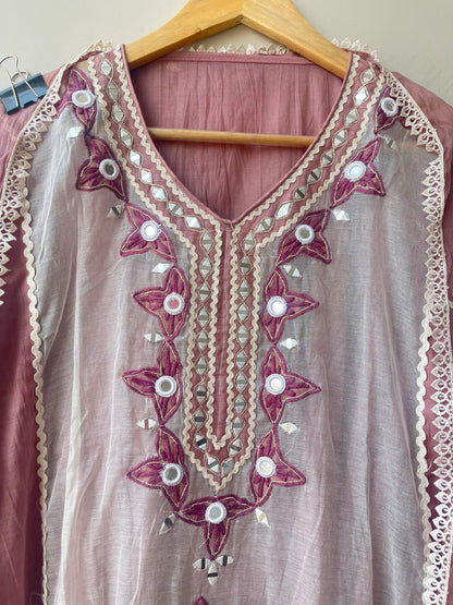 Mul cotton unstitched ladies suit Rc18977