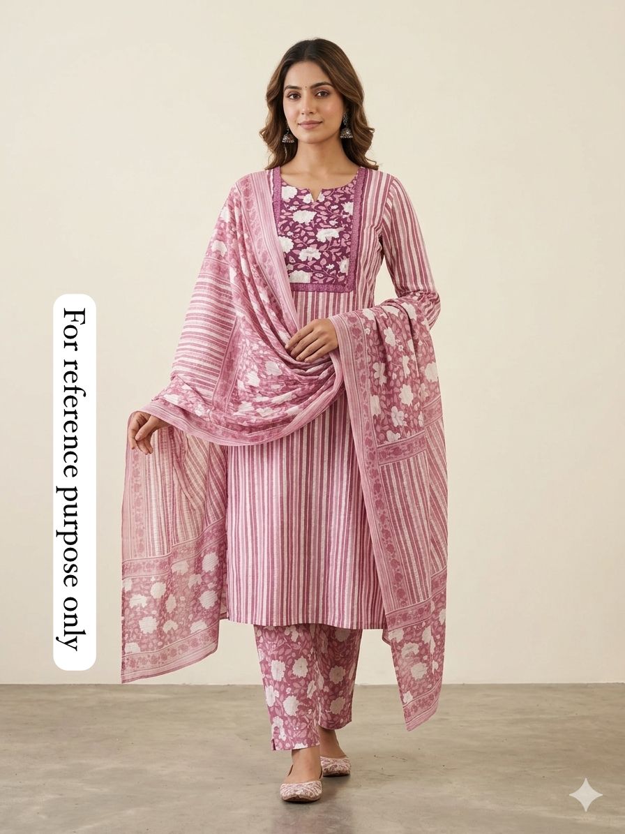 Cotton printed unstitched ladies suit Rc18909 (a)