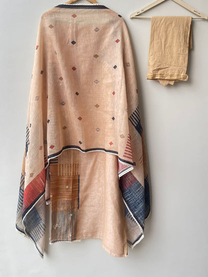 Mul Chanderi Printed Ladies Unstitched Suit RC-18673 – view 4