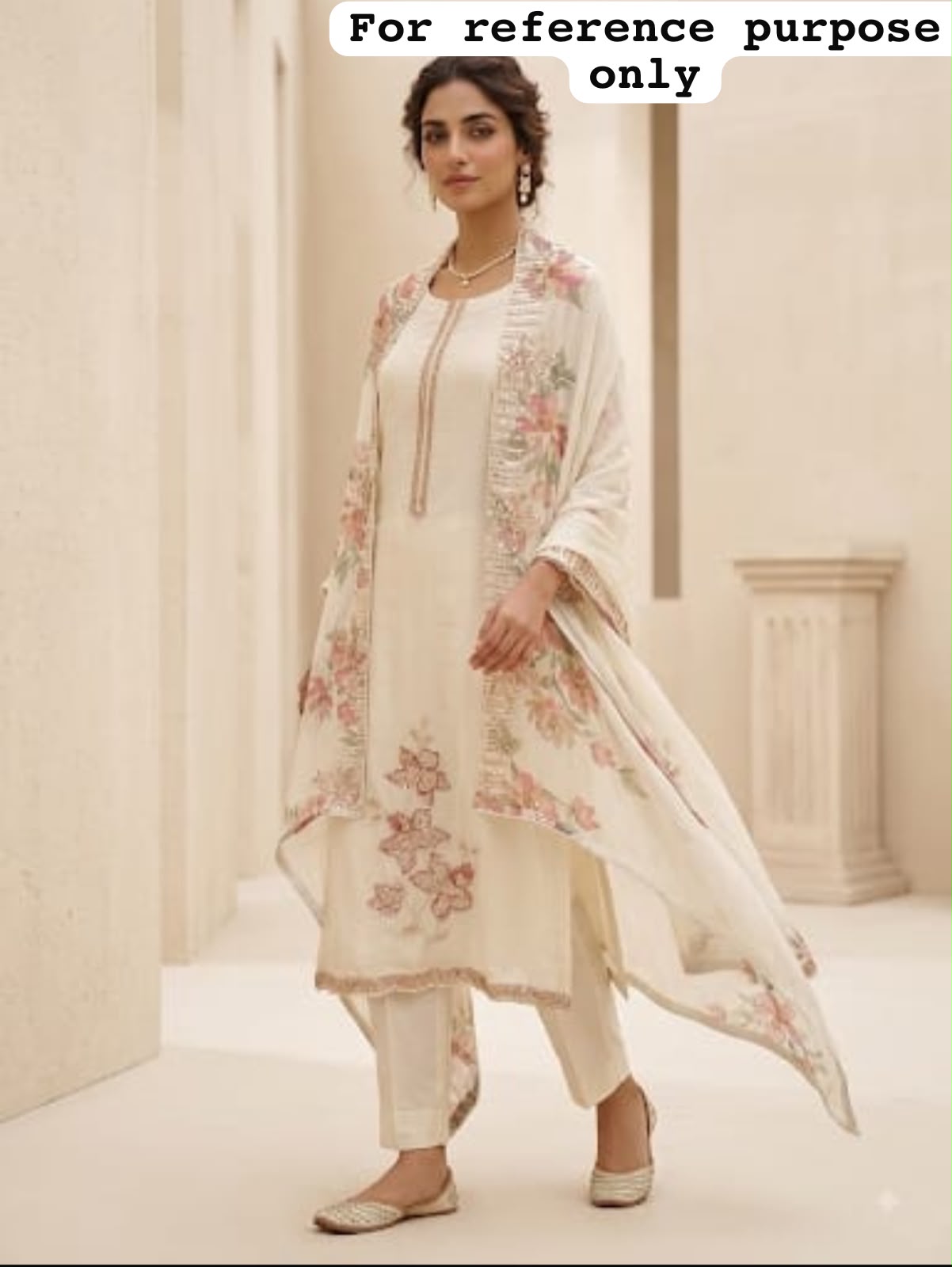 Pure organza unstitched ladies suit Rc19243 (a)