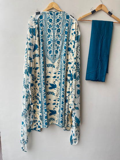 Cotton printed unstitched ladies suit Rc19262 (b)