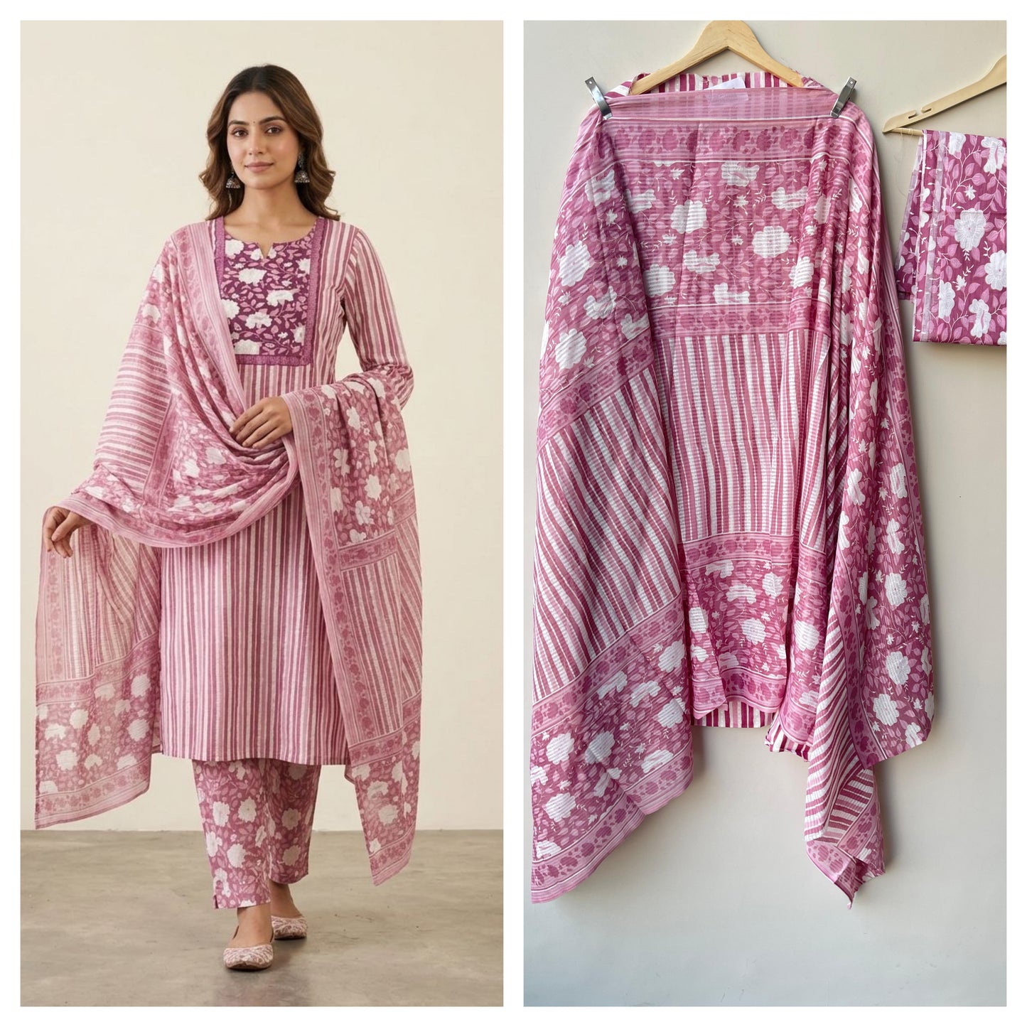 Cotton printed unstitched ladies suit Rc18909 (a)