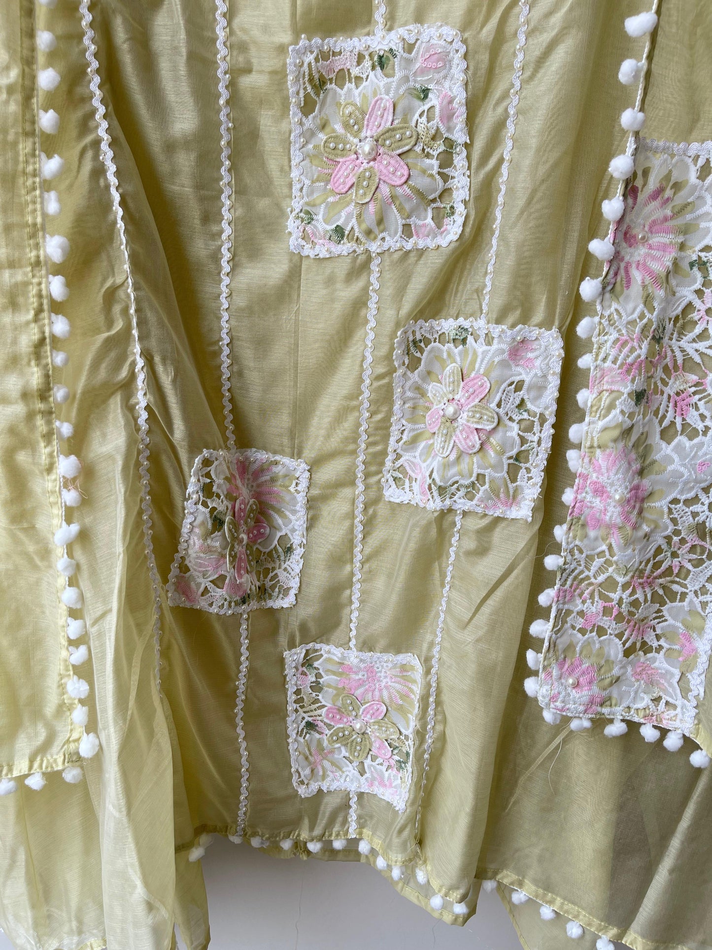 Mul chanderi unstitched ladies suit Rc18928 (b)